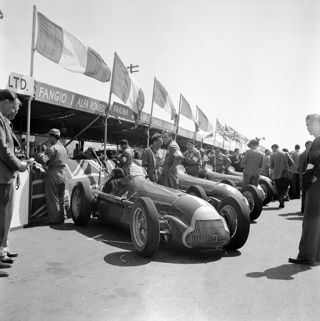 Formula 1 racing action